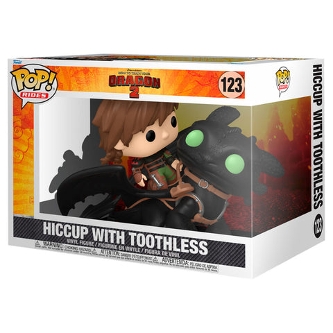 Funko Pop! Rides Cómo entrenar a tu dragón 2 Hiccup with Toothless