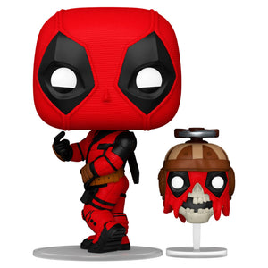 Funko Pop! Marvel Deadpool & Wolverine Deadpool with Headpool