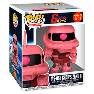 Funko Super Sized Pop! Animation Mobile Suit Gundam MS-06S Char's Zaku II