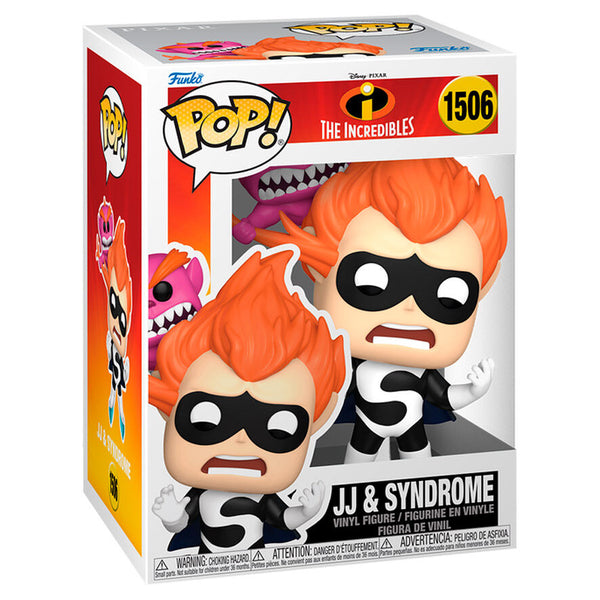 Funko Pop! Disney Pixar Los Increíbles JJ & Syndrome