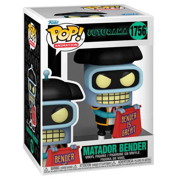 [RESERVA] Funko Pop! Animation Futurama Matador Bender