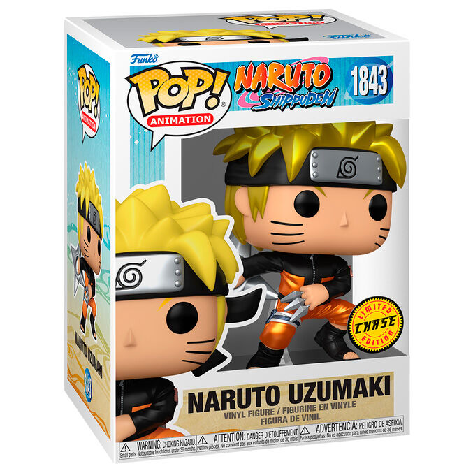 Funko Pop! Animation Naruto Shippuden Naruto Uzumaki (Chase)