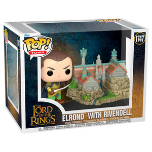 [RESERVA] Funko Pop! Town El Señor de los Anillos Elrond with Rivendell