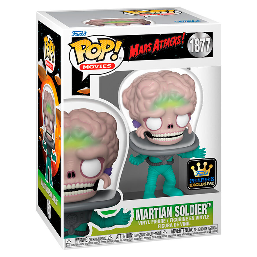 [RESERVA] Funko Pop! Movies Mars Attacks! Martian Soldier (Specialty Series Exclusive)