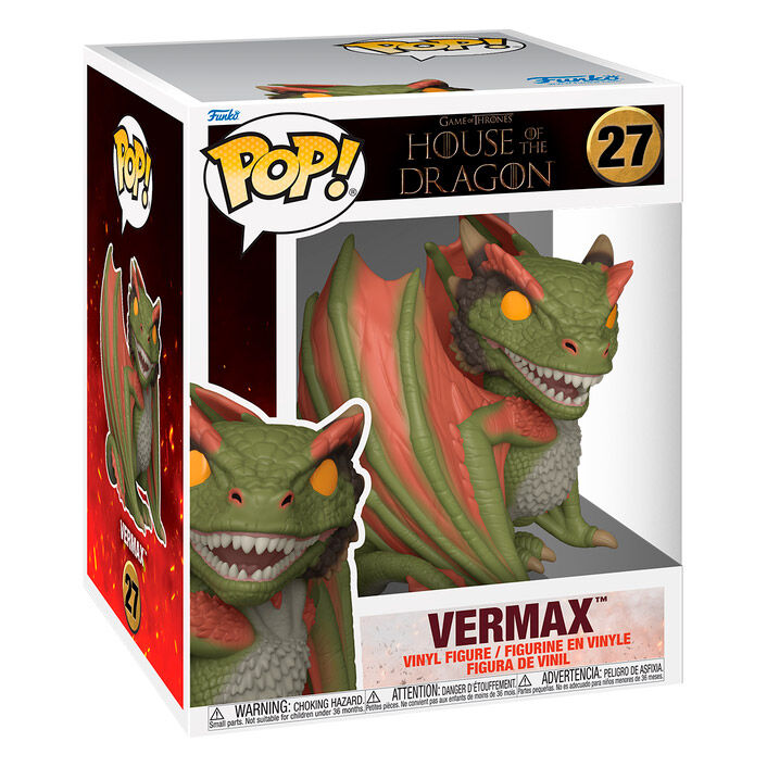 Funko Super Sized Pop! La casa del dragón Vermax