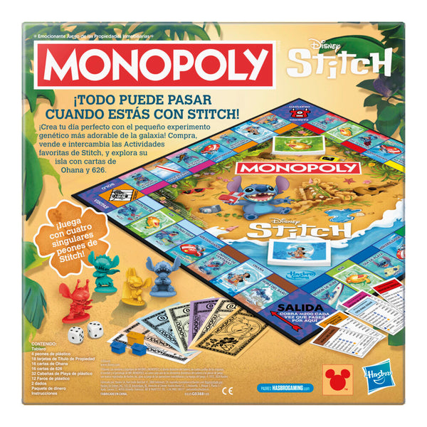 Monopoly Disney Stitch Juego de mesa
