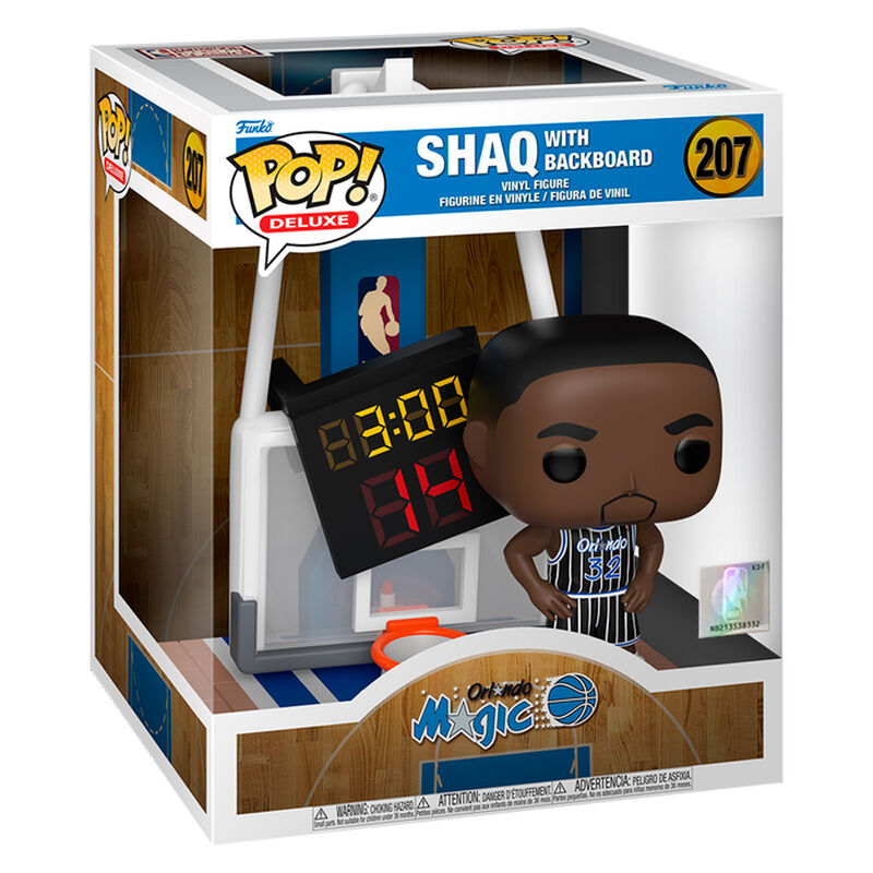 Funko Pop! Deluxe Orlando Magic Shaq with Backboard