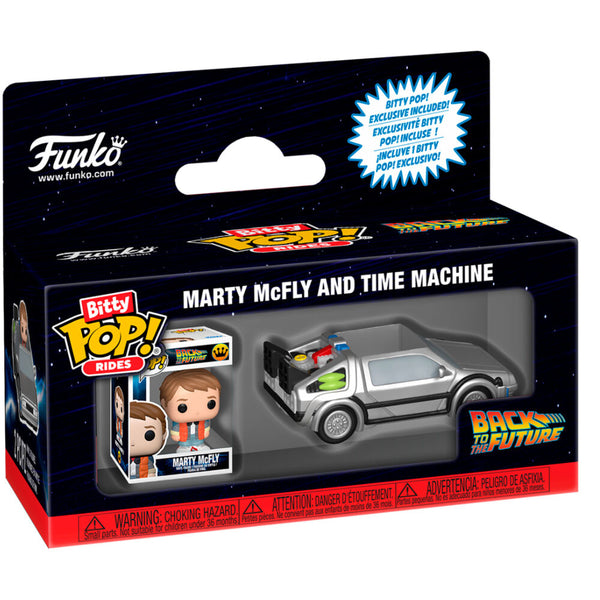 [RESERVA] Funko Bitty Pop! Rides Regreso al futuro Marty McFly and Time Machine