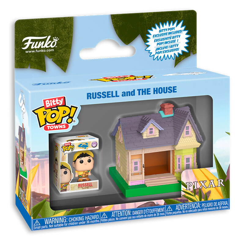 Funko Bitty Pop! Towns Disney Pixar Up Russell and The House