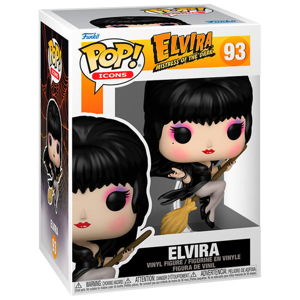 Funko Pop! Icons Elvira, reina de las tinieblas Elvira