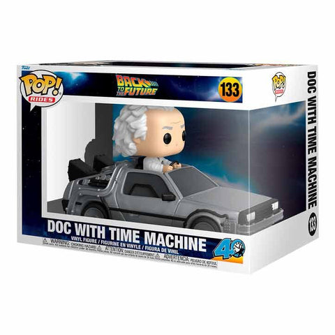 [RESERVA] Funko Pop! Rides Regreso al futuro Doc with Time Machine
