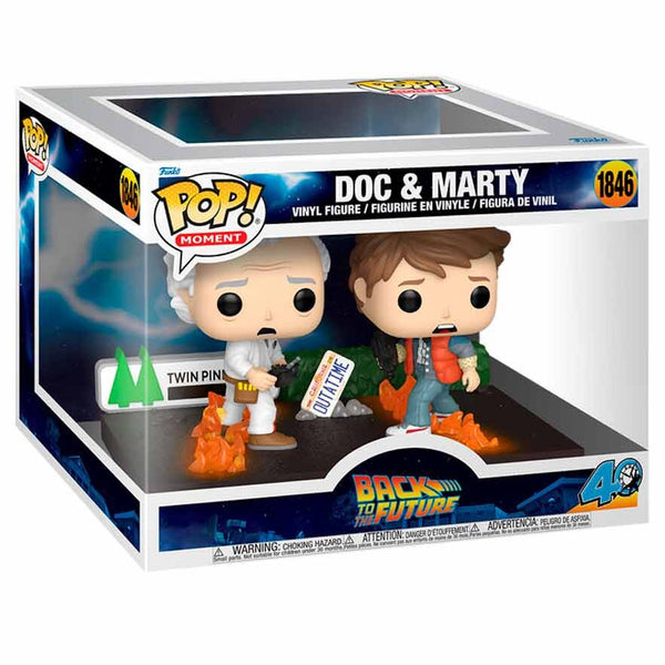 [RESERVA] Funko Pop! Moment Regreso al futuro Doc & Marty