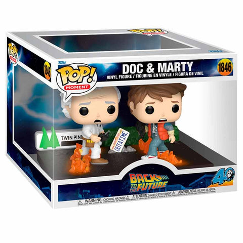 [RESERVA] Funko Pop! Moment Regreso al futuro Doc & Marty