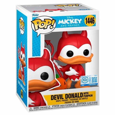 [RESERVA] Funko Pop! Disney Mickey and Friends Devil Donald with Pumpkin (Special Edition)