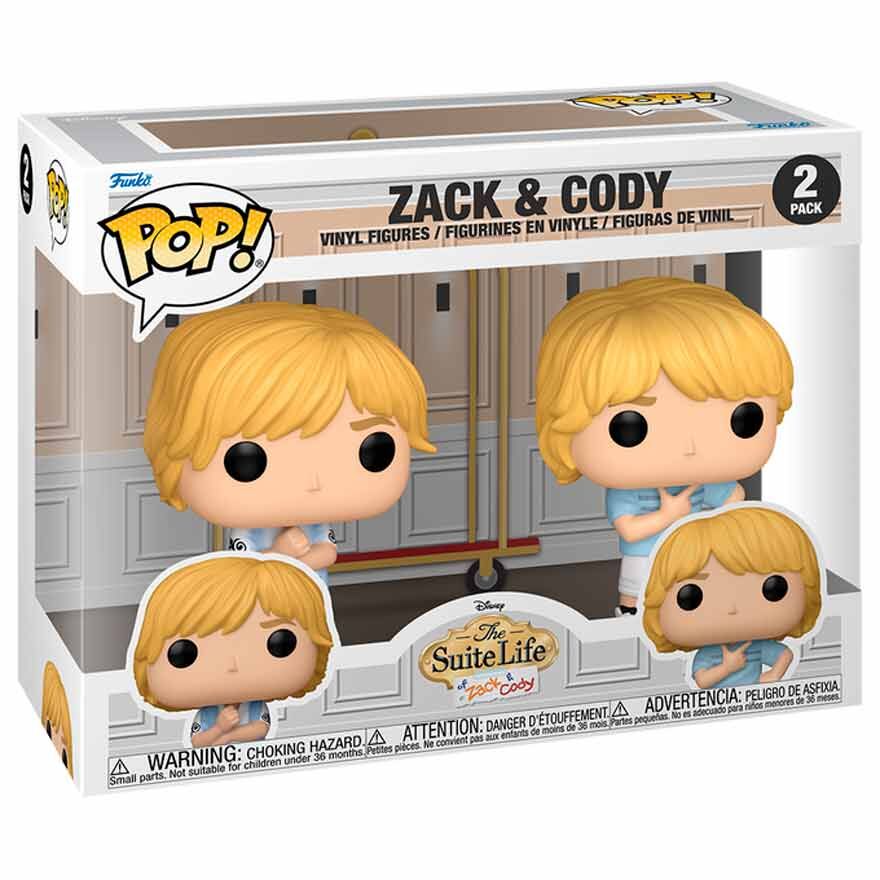 [RESERVA] Funko Pop! 2 Pack Hotel, dulce hotel: Las aventuras de Zack y Cody Zack & Cody