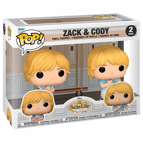 [RESERVA] Funko Pop! 2 Pack Hotel, dulce hotel: Las aventuras de Zack y Cody Zack & Cody