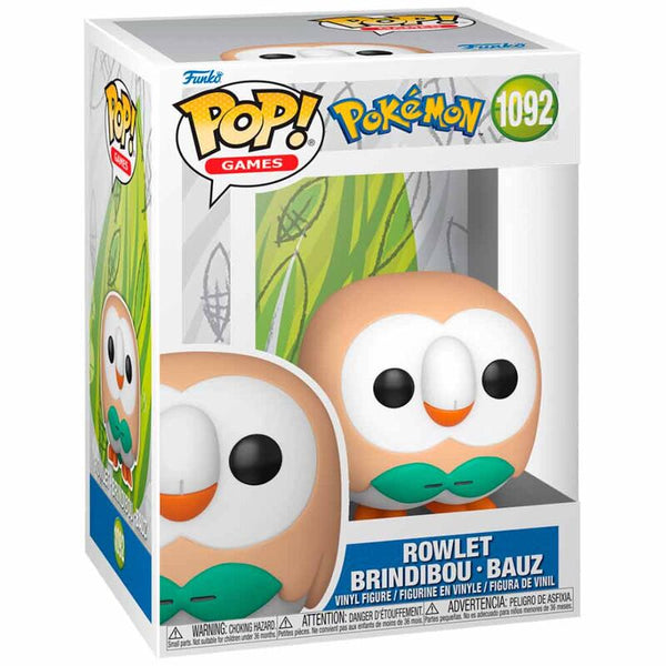 [RESERVA] Funko Pop! Games Pokémon Rowlet