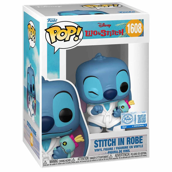Funko Pop! Disney Lilo & Stitch Stitch in Robe (Special Edition)