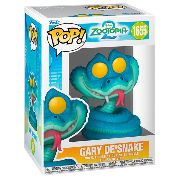 Funko Pop! Disney Zootrópolis 2 Gary De'Snake