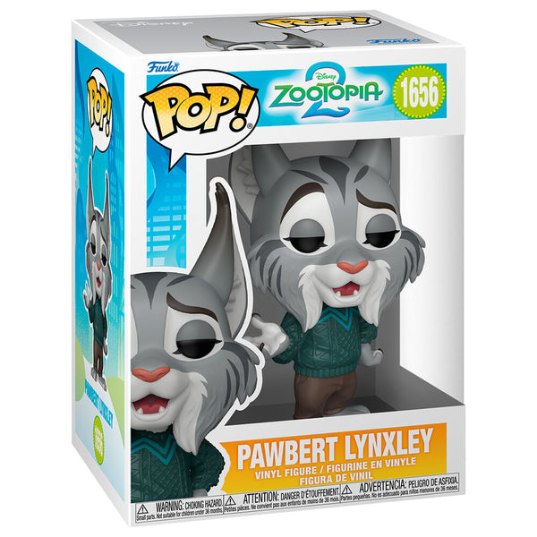 Funko Pop! Disney Zootrópolis 2 Pawbert Lynxley
