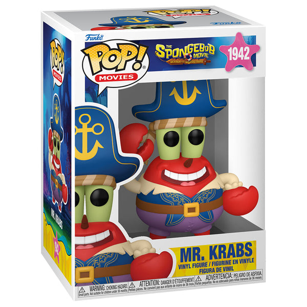 Funko Pop! Movies Bob Esponja: Una Aventura Pirata Mr. Krabs