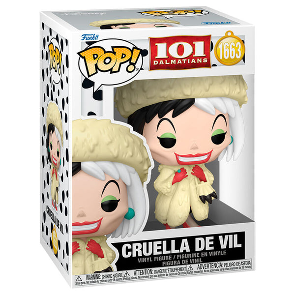 Funko Pop! Disney 101 Dálmatas Cruella de Vil