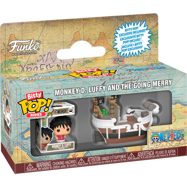 Funko Bitty Pop! Rides One Piece Monkey D. Luffy and the Going Merry