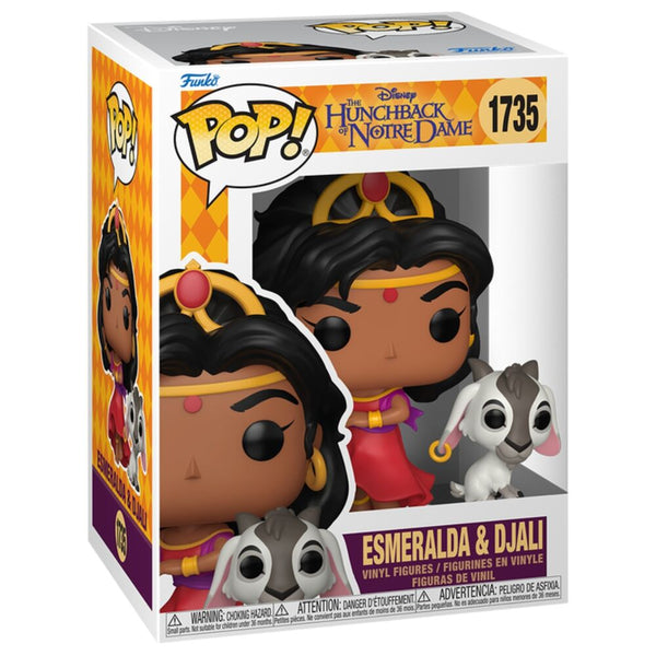 Funko Pop! Disney El jorobado de Notre Dame Esmeralda & Djali