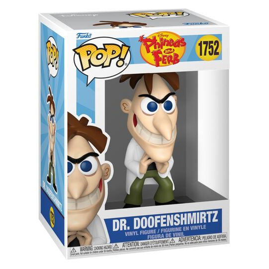 Funko Pop! Disney Phineas y Ferb Dr. Doofenshmirtz
