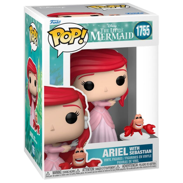 Funko Pop! Disney La Sirenita Ariel with Sebastian