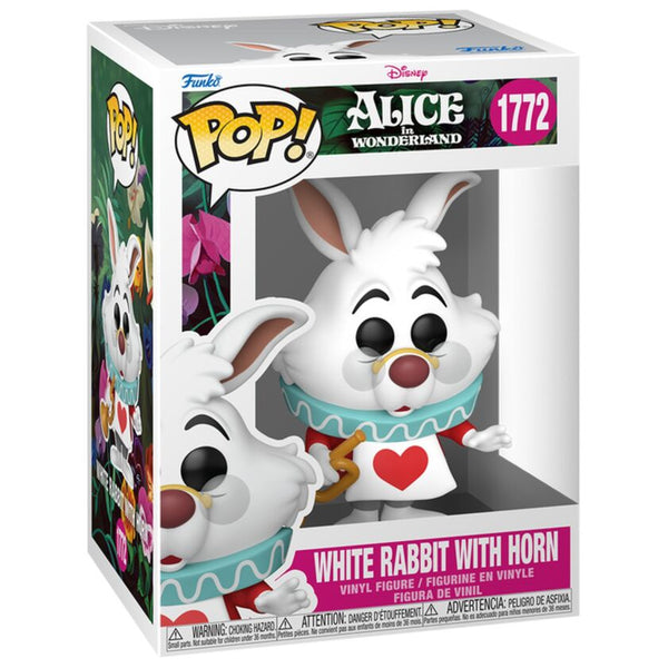 Funko Pop! Disney Alicia en el País de las Maravillas White Rabbit With Horn