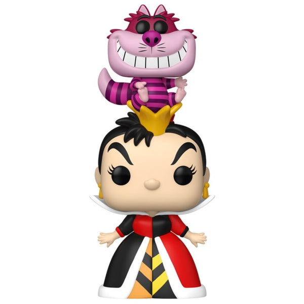 Funko Pop! Premium Disney Alicia en el País de las Maravillas Queen of Hearts with Cheshire Cat
