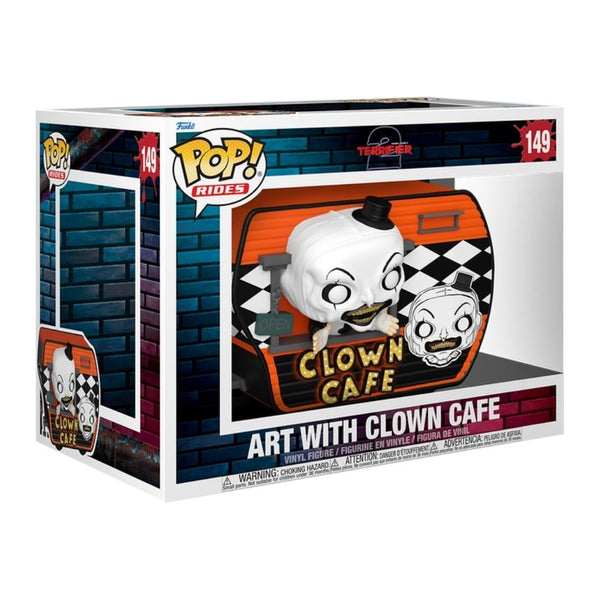 Funko Pop! Rides Deluxe Terrifier 2 Art with Clown Cafe
