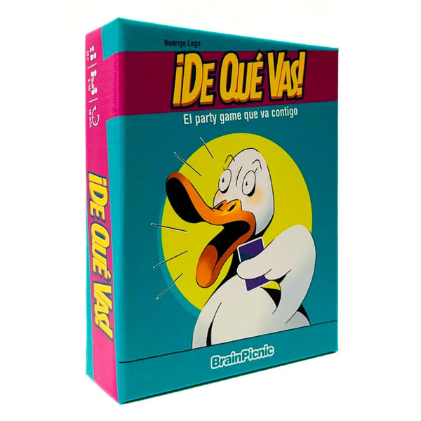 ¡De qué vas! Juego de cartas