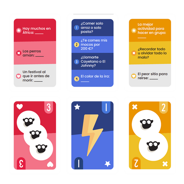 Holy Sheep Juego de cartas