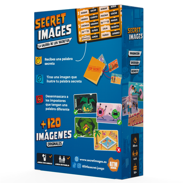 Secret Images Juego de cartas