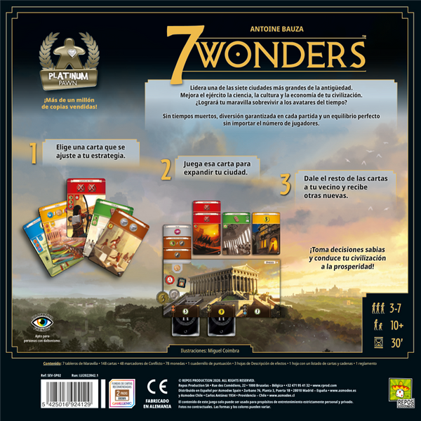 7 Wonders Juego de mesa
