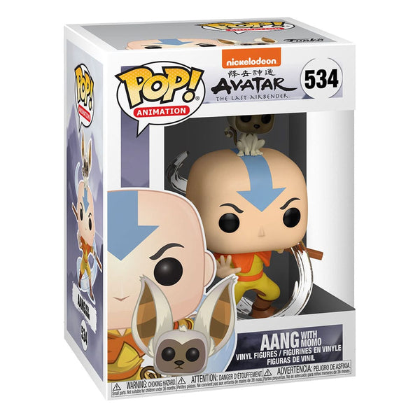 Funko Pop! Animation Avatar Aang with Momo