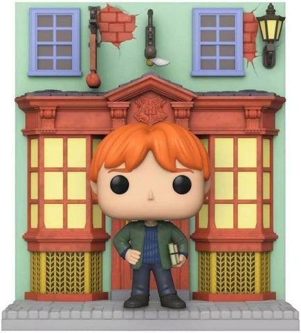 Funko Pop! Deluxe Harry Potter Ron Weasley with Quality Quidditch Supplies (Special Edition)