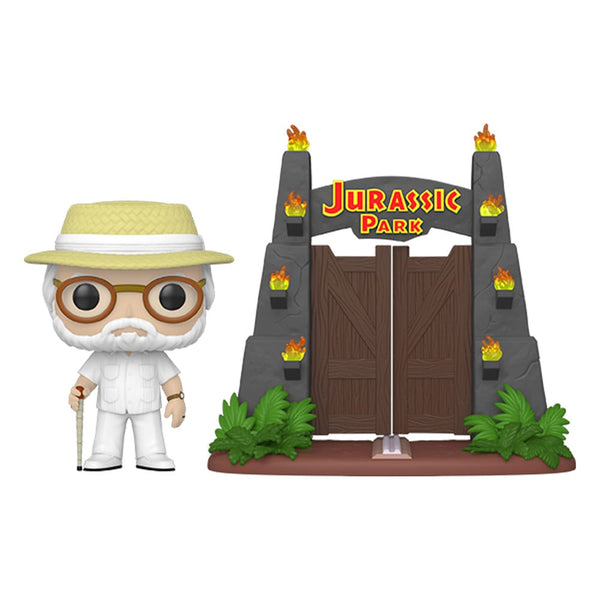 Funko Pop! Town Jurassic Park John Hammond with gates (Special Edition)
