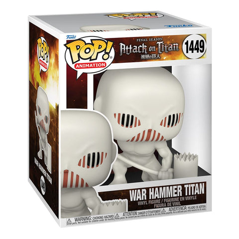 Funko Super Sized Pop! Animation Ataque a los titanes War Hammer Titan