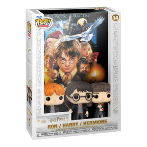 Funko Pop! Movie Posters Harry Potter y la piedra filosofal Ron / Harry / Hermione