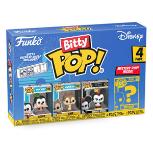 Funko Bitty Pop! Disney 4 Pack Goofy / Chip / Minnie Mouse / Mystery Pop!