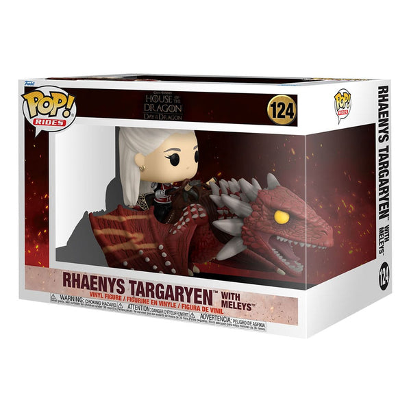 Funko Pop! Rides La casa del dragón Rhaenys Targaryen with Meleys