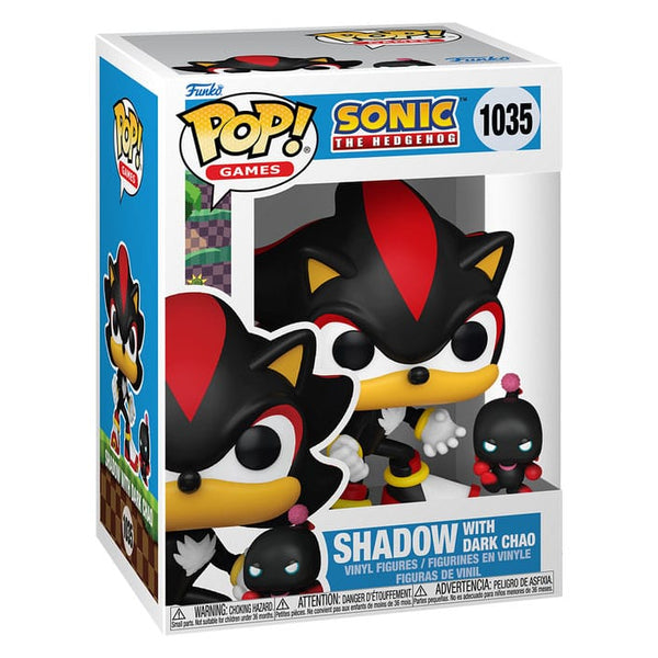 [RESERVA] Funko Pop! Games Sonic the Hedgehog Shadow with Dark Chao