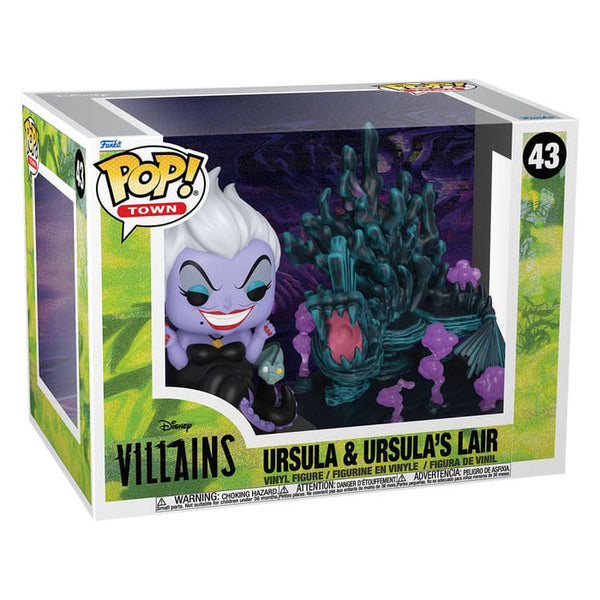 [RESERVA] Funko Pop! Town Disney Villains Ursula & Ursula's Lair