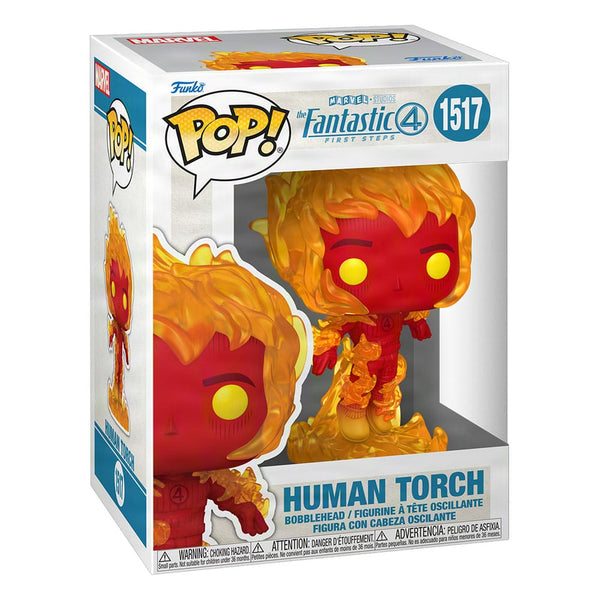 Funko Pop! Marvel Los Cuatro Fantásticos: Primeros Pasos Human Torch
