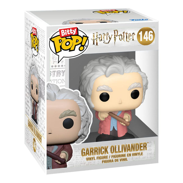 Funko Bitty Pop! Towns Harry Potter Garrick Ollivander and Ollivanders Wand Shop