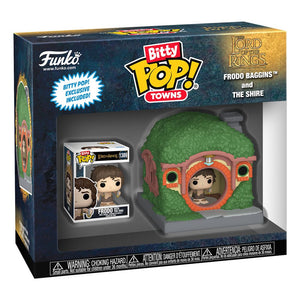 Funko Bitty Pop! Towns El Señor de los Anillos Frodo Baggins and The Shire