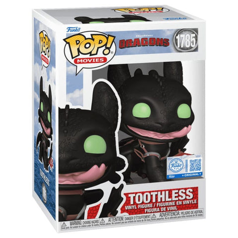Funko Pop! Movies DreamWorks Dragones Toothless (Special Edition)